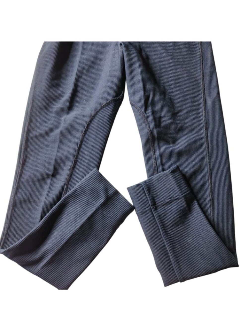 Vinage Kikomo Riding Breeches Equestrian Pants Blue Womens 11/12 Tall Corduroy - Picture 5 of 8